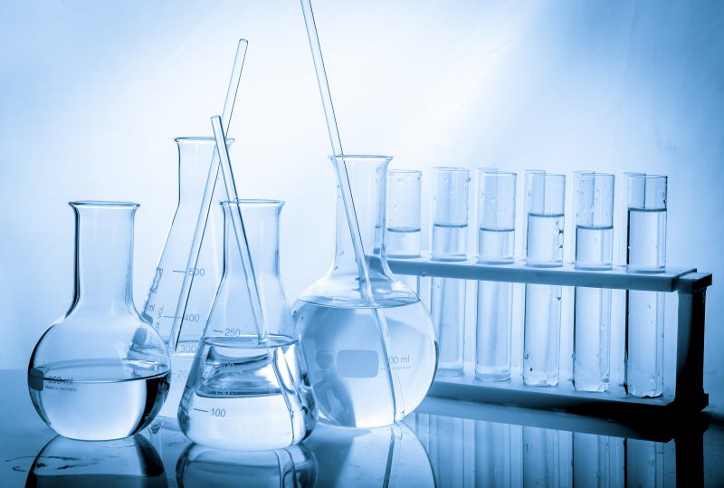 Refinery Laboratory Lab Tube, white background Refinery Laboratory Lab Tube, white background